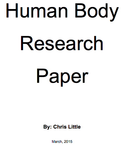 body image research paper pdf